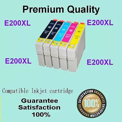 $14.09 • Buy 10x Ink Cartridge T200XL For Epson XP100 XP400 XP200 XP300 WF 2530 2540 Printer