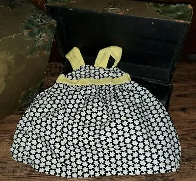 $7.99 • Buy Gymboree Bee Chic White Black Flower Yellow Bow Dress Size 12-18 Months *