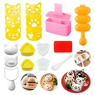 Rice Ball Mold Cute Cat Sushi Mold For Kids Musubi Maker Press Rice Ball Mo... • $22.66