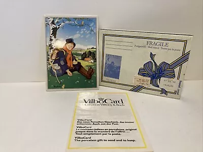 Vintage Villeroy & Boch For Him Porcelain Vilbo Card Anne Hessler • $19.99