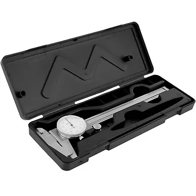 Dial Caliper 6  Stainless Steel Vernier Caliper Inside Outside Diameter VeNTM • £21.43