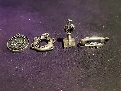 Vintage  Tops Silver Charms Lot Of 4  • $20