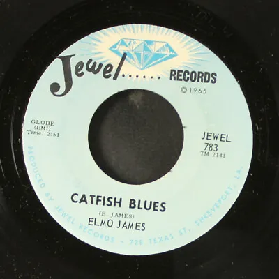 ELMO JAMES: Catfish Blues / Make A Little Love JEWEL 7  Single 45 RPM • $25