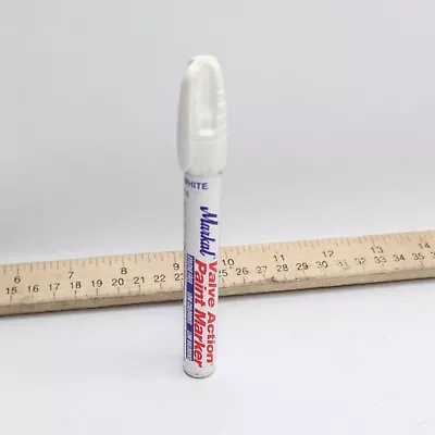 Markall Valve Action Fine Point Tip Paint Marker White 50Â°F To 150Â°F 96820 • $4.41