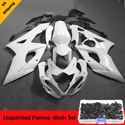 Unpainted ABS Fairing Bodywork For Suzuki GSXR1000 2005 2006+Bolts Kit • $235.90