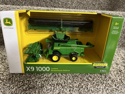 $34.99 • Buy 2021 ERTL 1:64 John Deere X9 1000 COMBINE W/CORN & DRAPER HEADS NEW!! REPLICA