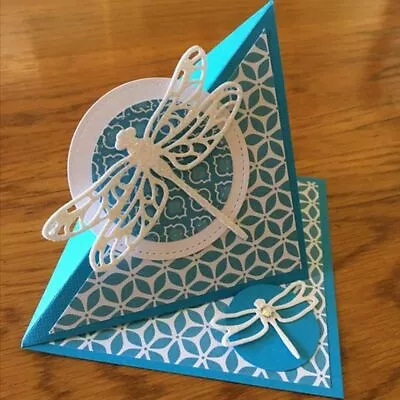 £2.58 • Buy Dragonfly Metal Cutting Dies Stencils Scrapbook Embossing Card Craft Decor DIY