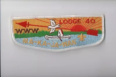 Lodge 40 Ma-Ka-Ja-Wan OA Flap (NE) • $6