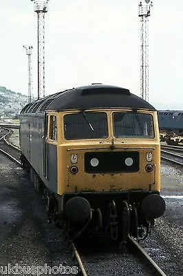 British Rail Class 47 47136 Landore 5th June 1983 Rail Photo • £2.70