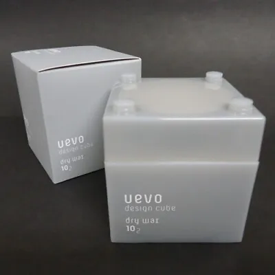 Hair Styling Wax UEVO Design Cube Dry 80g / Japanese Hair Salon Dedicated / DEMI • $12.71