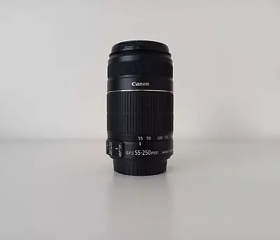 Canon EFS 55-250mm F/4.0-5.6 IS II DSLR Lens NEAR NEW CONDITION • $189