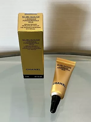 Chanel Sublimage L'Essence Fondamentale Yeux - Eye Serum 0.1 Fl Oz/3ml BNIB • £22.50