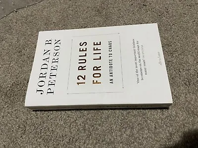 $17 • Buy 12 Rules For Life: An Antidote To Chaos By Jordan B. Peterson (Paperback, 2019)