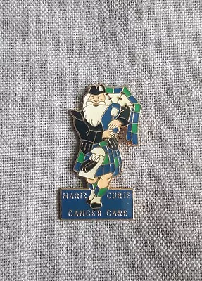 Marie Curie Cancer Care Bagpipes Enamel Pin Badge • £2.50