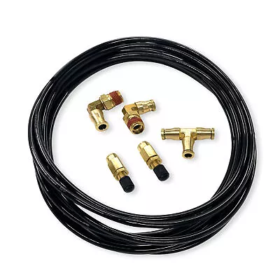 Air Line Service Kit 1/2 NPT Fittings 16 Ft Tubing Inflation Valves Union Tee • $33.24