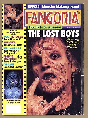 Fangoria 66 (FVF) EVIL DEAD II POSTER! Lost Boys! Hellraiser! Robocop! 1987 X110 • $29.99