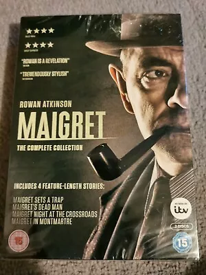 Maigret: The Complete Collection (DVD 2016/17 Rowan Atkinson. New & Sealed) • £16.99