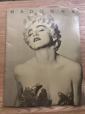 £18.99 • Buy Madonna World Tour 1987 Concert Booklet - Who’s That Girl
