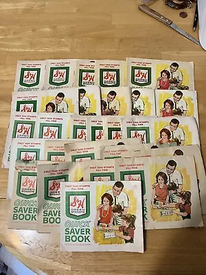 Vintage Lot S&H Green Stamps 26 Books • $29