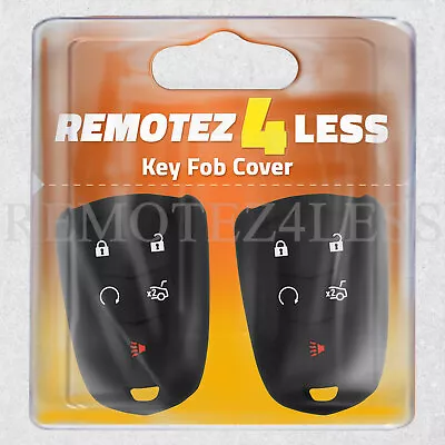 2 Key Fob Cover For 2014 2015 2016 2017 2018 2019 Cadillac CTS Remote Case Skin • $9.95