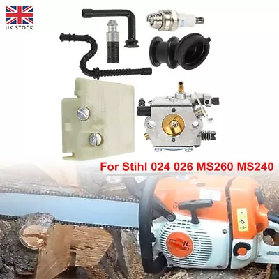 £13.83 • Buy Carburetor Carb Tune Up Service Kit For STIHL 024 026 MS240 MS260 Walbro WT 194