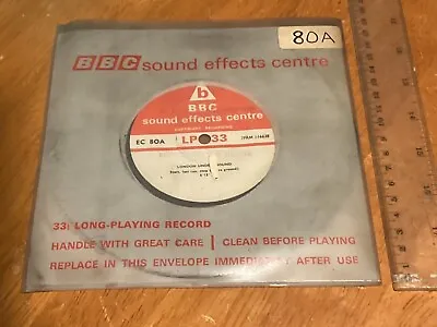 BBC Sound Effects Vinyl  London Underground • £10