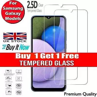 Tempered Glass Screen Protector For Samsung Galaxy A13 A53 A33 A22 A73 5G F020 • £2.99