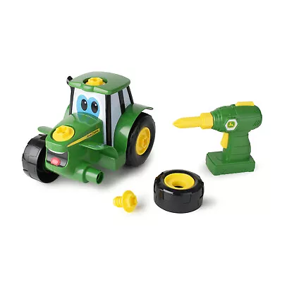 John Deere Build A Johnny Tractor Die Cast Vehicle/Car/Toy/Kids Interactive/Fun • $48