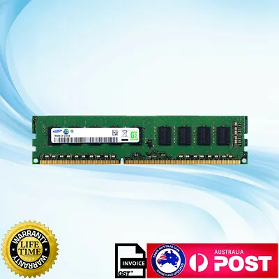 Samsung 8GB DDR3 1600 Mhz Desktop RAM PC3-12800U 8G DIMM • $24.50
