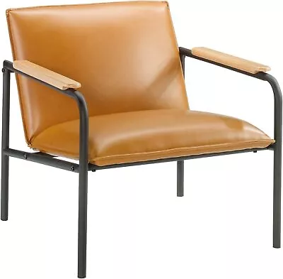 Sauder Boulevard Café Lounge Chair Metal Camel Finish • $208.67