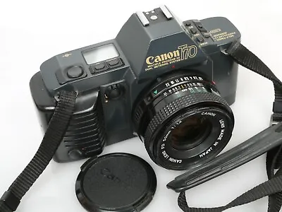 Canon T70 T 70 SLR Analog With Canon FD 1.8/50 50mm 1:1.8 + Canon Strap Strap • £101.49