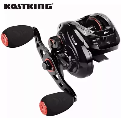 KastKing - Royale Legend II - Fishing Reel Multiplier -2000 - Black - Left Hand. • £51.51