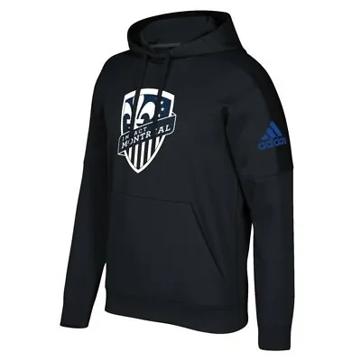 Montreal Impact MLS Adidas Men's Black  Team Tone  Primary Logo Hoodie • $49.99