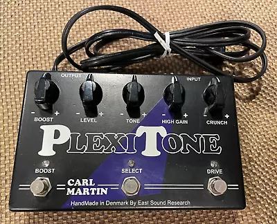 Carl Martin PLEXITONE Overdrive Guitar Effects Pedal *Low Starting Bid • $99