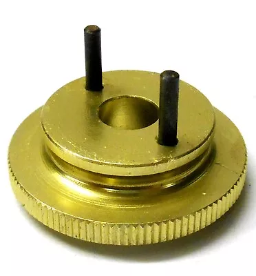 L4268 1/10 Or 1/8 Scale RC Nitro Engine 2 Shoe Pin Clutch Flywheel Alloy Yellow • £4.91