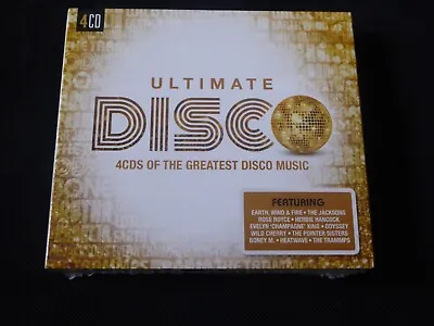£5.45 • Buy Various Ultimate... Disco NEW 4x CD 2018 THE JACKSONS ROSE ROYCE POINTER SISTERS