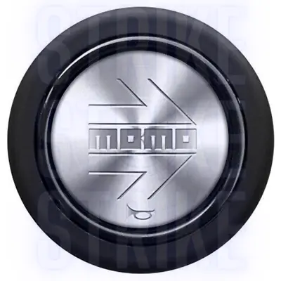 MOMO Silver Polish Steering Wheel Horn Button Sport Competition Tuning 59mm • $23.99