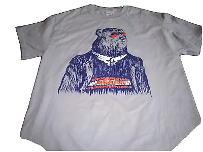 Chicago Bears T Shirt Bear Resembling Mike Ditka Size Small Grey • $1.99