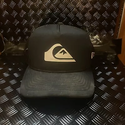 Quiksilver New Era Trucker Hat Black • $10