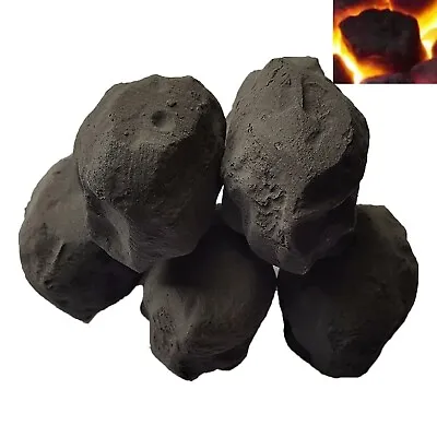 Gas Fire Coals Packs 10/20/30 - Quality/lasting Make Your Fire Free Postage • £16.99