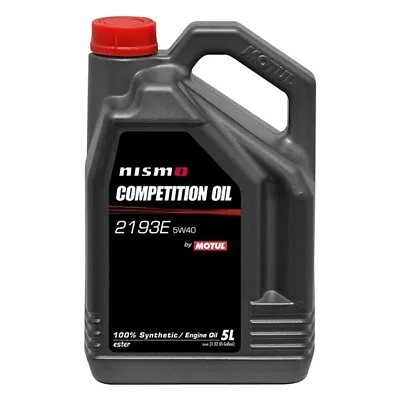 Motul 104254 Nismo Competition Oil 2193E 5W40 5 Liter - Nismo 5W-40 5L - 104254 • $69.95