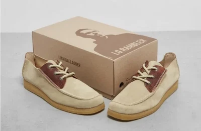 £185 • Buy Clarks Originals Collab - Liam Gallagher LG Rambler Shoes - UK Size 9 - NEW