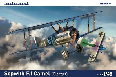 Eduard 1/48 Sopwith F.1 Camel (Clerget) Weekend Edition # 8486 • £17.40