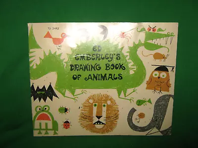 Ed Emberley's Drawing Book Of Animals By Emberley Ed • $3