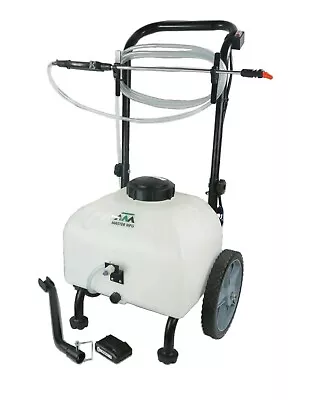Battery Powered 9 Gallon Cart Sprayer For Insect Fungi Herb & Pest Inhibitors • $312.99