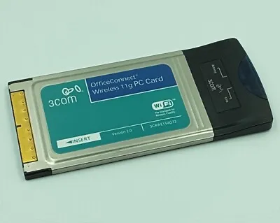 3Com Office Connect Wireless 11g PC Card Version 1.0 3CRWE154G72 WIFI • £12.99