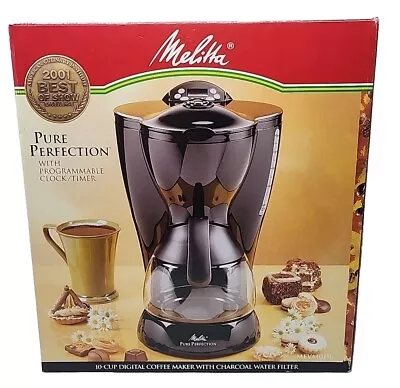 Melitta MEVA10DB Pure Perfection Coffee Maker 10 Cup - BEST OF SHOW - RARE- NEW • $79.99