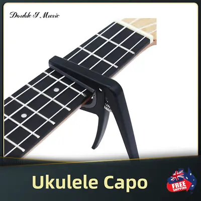 $8.78 • Buy Black Ukulele Capo Quick Change Tuner Acoustic 4 String Hawai Guitar Tuning Capo