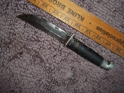 $22 • Buy Vintage Western Hunting Knife Bowie Colorado USA