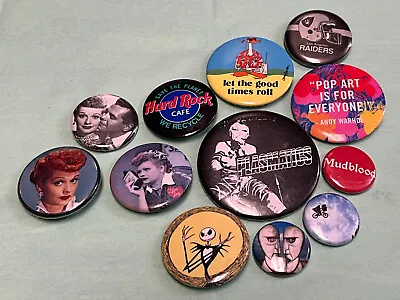Pinback Lot Mixed I Love Lucy & More • $23.65